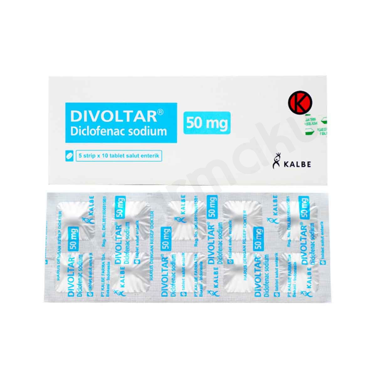 Divoltar 50 mg Tablet