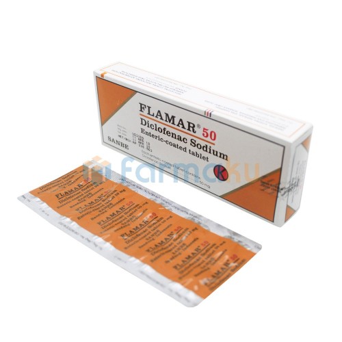 Flamar 50 mg Tablet