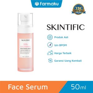 gambar skintific serum brightening niacinamide