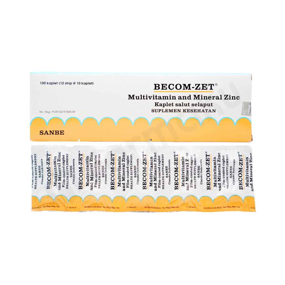 Farmaku_Becom-Zet Strip 10 Tablet 01