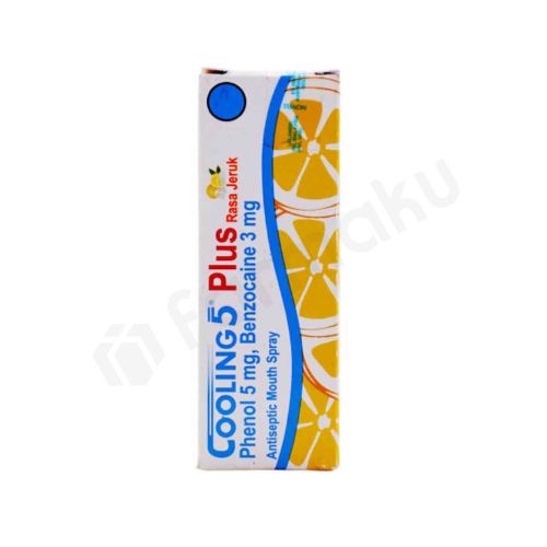 Gambar Cooling 5 Orange Mouth Spray 15 ml