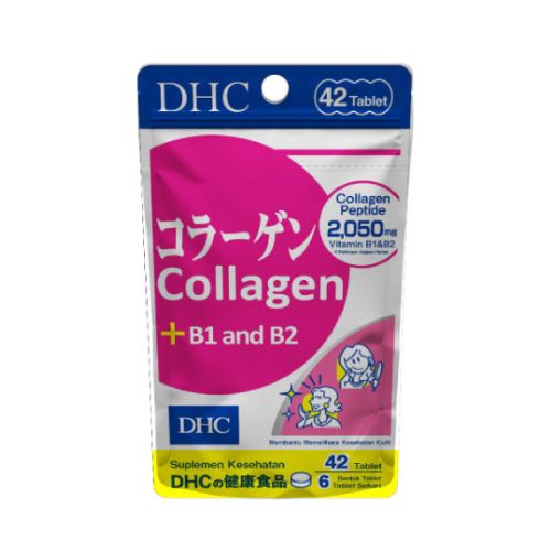 Gambar DHC Collagen + B1 & B2 isi 42 Tablet