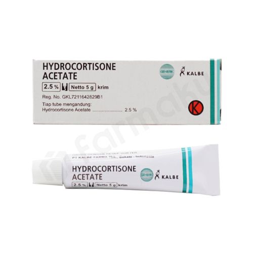 Gambar Hydrocortison 2.5% Cream 5 gr Kalbe