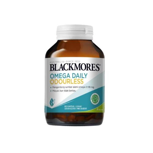 Gambar Blackmores Omega Daily Odourless Botol 60