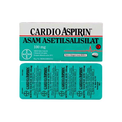 Gambar Cardio Aspirin 100 mg