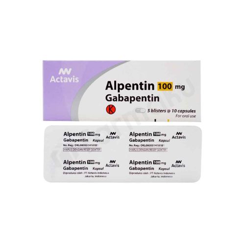 Gambar Alpentin 100 mg