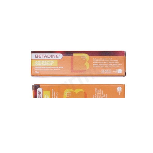 Gambar Betadine Antiseptic Ointment 5 gr