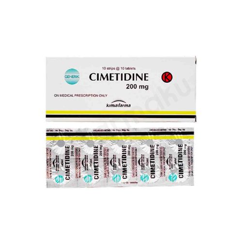 Gambar Cimetidine 200 mg Tablet