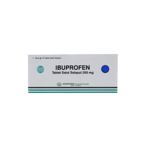 Gambar Ibuprofen 200 mg 10 Tablet Nova