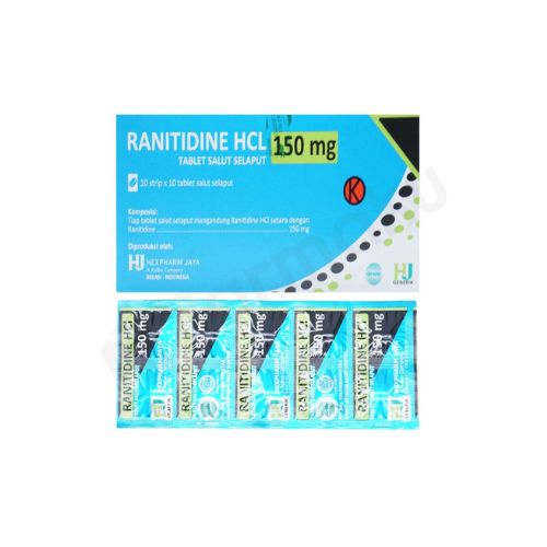 Gambar Ranitidine 150 mg Tablet