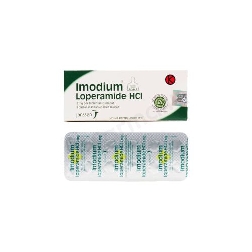 Gambar Imodium 2 mg Strip 10 Tablet